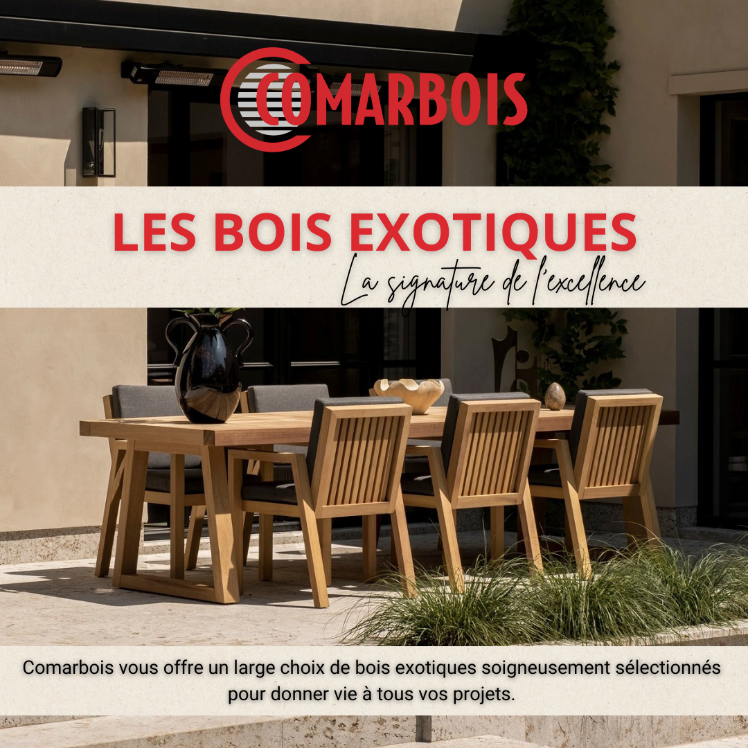 les bois exotiques chez Comarbois